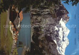 12480961 Oeschinensee Berghaus Mit Rothorn Bluemlisalp Oeschihorn Oeschinensee - Andere & Zonder Classificatie