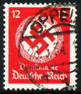 DEUTSCHES-REICH DIENST Nr 138a Gestempelt X643152 - Dienstzegels