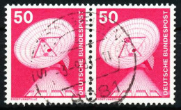 BRD DS INDUSTRIE U. TECHNIK Nr 851 Gestempelt WAAGR PAAR X66815E - Used Stamps