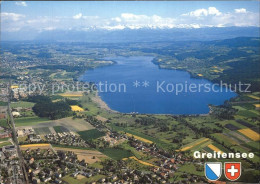 12480053 Greifensee Fliegeraufnahme Mit Seebecken Schwerzenbach Greifensee Uster - Altri & Non Classificati