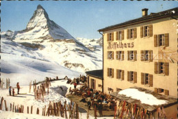 12479081 Zermatt VS Riffelhaus Mit Matterhorn  - Sonstige & Ohne Zuordnung