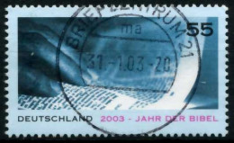 BRD 2003 Nr 2312 Zentrisch Gestempelt X6A1776 - Used Stamps