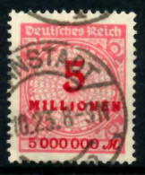 D-REICH INFLA Nr 317A Zentrisch Gestempelt X6B690A - Used Stamps