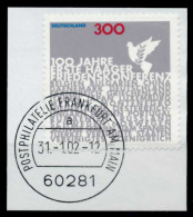 BRD 1999 Nr 2066 Gestempelt Briefstück Zentrisch X6D1276 - Oblitérés