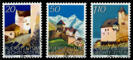 LIECHTENSTEIN 1986 Nr 896-898 Gestempelt SB49F86 - Gebruikt