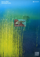 Slovakia - 2024 - Europa CEPT - Underwater Flora And Fauna - Alpine Bullhead Fish - Commemorative Sheet - Lettres & Documents
