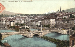 12476254 Geneve GE Bruecke Coulouvreniere Geneve - Sonstige & Ohne Zuordnung