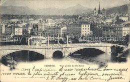 12476240 Geneve GE Blick Auf Saint Jean Geneve - Sonstige & Ohne Zuordnung