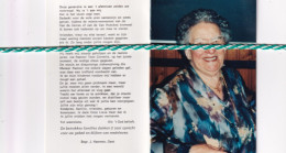 Marie Van De Veire-Van Hoecke, Kluizen 1909, Gent 1995. Foto - Obituary Notices