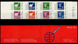 NORWEGEN MARKENHEFT Nr MH 01 Postfrisch S0339BA - Postzegelboekjes