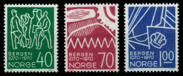 NORWEGEN Nr 608-610 Postfrisch S035086 - Neufs