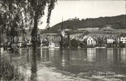 12475253 Stein Rhein Rheinpartie Mit Schloss Hohenklingen Stein Am Rhein - Autres & Non Classés