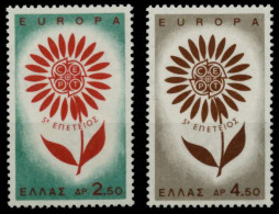 GRIECHENLAND 1964 Nr 858-859 Postfrisch S038D72 - Nuovi