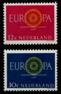 NIEDERLANDE 1960 Nr 753-754 Postfrisch X933C7A - Ongebruikt