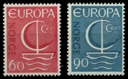 NORWEGEN 1966 Nr 547-548 Postfrisch X9339AA - Unused Stamps