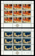 JUGOSLAWIEN Nr 1598I-1599I Postfrisch KLEINBG S043B1A - Blocks & Kleinbögen