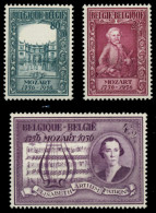 BELGIEN 1956 Nr 1036-1038 Postfrisch X93DAB6 - Ungebraucht