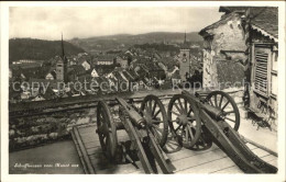 12475198 Schaffhausen SH Blick Vom Munot Aus Kanonen Schaffhausen - Autres & Non Classés