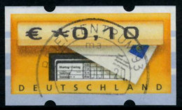 BRD ATM 2002 Nr 5-1-0010 Zentrisch Gestempelt X96DB66 - Viñetas De Franqueo [ATM]