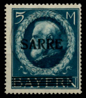 SAARGEBIET LUDWIG Nr 30 Zentrisch Gestempelt X6B2652 - Used Stamps