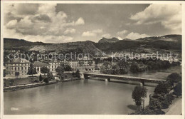 12474834 Olten Panorama Blick Ueber Die Aare Bruecke Olten - Other & Unclassified