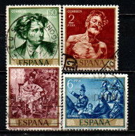 SPAGNA - 1968 - DIPINTI DI MARIANO FORTUNY MARSAL - USATI - Oblitérés