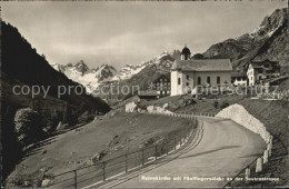 12474413 Sustenstrasse Meienkirche Mit Fuenffingerstoecke Sustenstrasse - Sonstige & Ohne Zuordnung