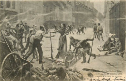 21* DIJON Barricade Octobre 1870          MA90,0121 - Dijon