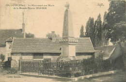 18* LOYE  Monument Aux Morts          MA90,0026 - Other & Unclassified