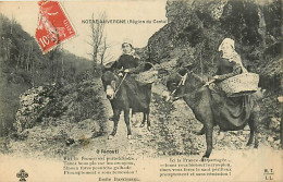 15* AUVERGNE Femmes A Cheval                MA91-0106 - Altri & Non Classificati