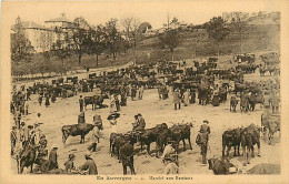 15* AUVERGNE Marche Aux Bestiaux                MA91-0068 - Autres & Non Classés