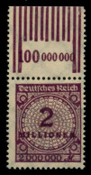 DEUTSCHES REICH 1923 INFLA Nr 315AWa OR 1-4-1 1 X72DA26 - Nuovi