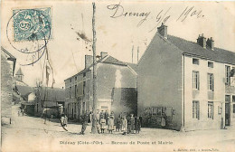 21* DIENAY  Poste Et Mairie                MA91-0594 - Autres & Non Classés