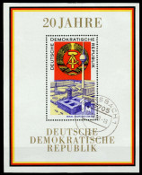 DDR BLOCK KLEINBOGEN Block 28 Gestempelt X7384A2 - Sonstige & Ohne Zuordnung