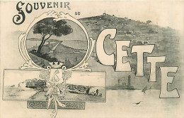 34* CETTE  SETE  Souvenir    MA92,1173 - Sete (Cette)