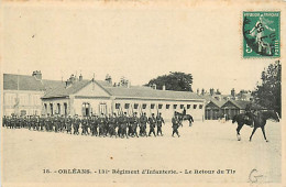 45* ORLEANS 11eme    R.I.  - Tir (historique Au Verso)         MA93,0595 - Orleans