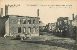 55* VERT LA GRAVELLE  Ruines WW1                  MA93,1188 - Autres & Non Classés
