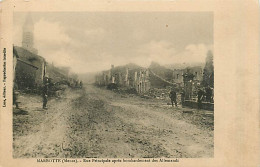 55* MARBOTTE Ruines  WW1                MA93,1140 - Autres & Non Classés