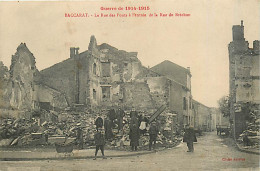 54* BACCARAT  Ru Du Pont  Ruines WW1                MA93,1040 - Baccarat