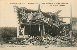 51* MAURUPT  Maison Bombardee WW1                 MA93,0918 - Altri & Non Classificati