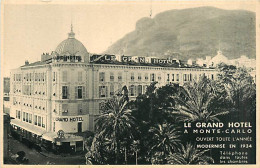 06* MONTE CARLO  Grand Hotel     CPSM(petit Format)         MA94,0449 - Autres & Non Classés