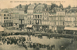 02* ST QUENTIN  Prussiens  Grande Rue En 1871                MA94,0177 - Saint Quentin