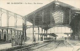 02* ST QUENTIN  La Gare                  MA94,0160 - Saint Quentin