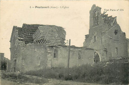 02* PONTAVERT  Ruines  WW1               MA94,0154 - Andere & Zonder Classificatie