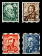 SCHWEIZ PRO JUVENTUTE Nr 412-415 Postfrisch X73CE86 - Unused Stamps