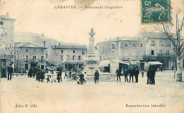 07* LAMASTRE  Monument Seignobas                MA94,0695 - Lamastre