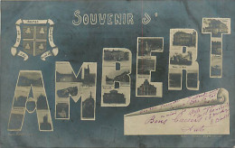 63* AMBERT  Multivues                   MA95,0417 - Ambert