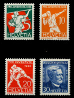 SCHWEIZ PRO JUVENTUTE Nr 262-265 Postfrisch X73F34A - Unused Stamps