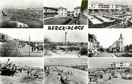 62* BERCK PLAGE  Multivues  (CPSM Petit Format)                 MA95,0108 - Berck