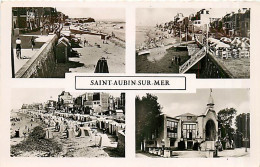 14* ST AUBIN  Sr Mer  Multivues  (CPSM Petit Format)                   MA95,0060 - Saint Aubin